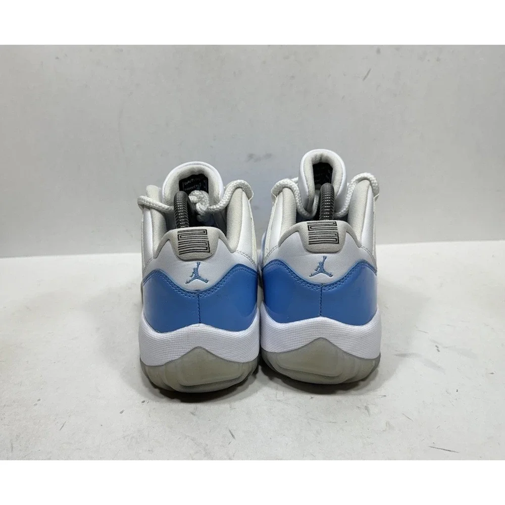 Jordan 11 Retro Low UNC White University Blue 528895-106 Sneaker Mens Sz 9 2017